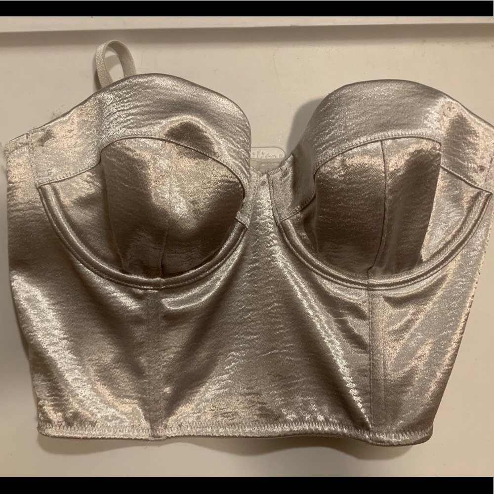 Silver Bustier